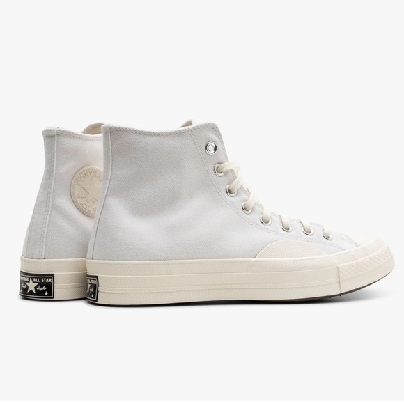 Converse Chuck 70 Textured Hi / White / Vintage White - Egret - Picture 4 of 12